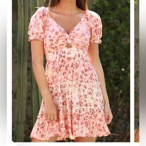 Quinn Twist Front Dress